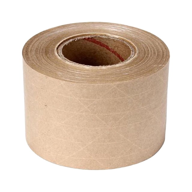 Cinta de embalaje, cinta activada, herramienta de sellado de cajas artesanales, cinta de cartón de 5M para sellado de cajas, envío comercial, álbum de
