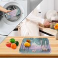 thumbnail image 3 of Yayeee Drying Mat for Kitchen Counter Dishes Microfiber Coffee Decorative Pad, Purple Forest Scene, 3 of 9