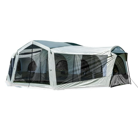 Tahoe Gear Carson 3-Season 14 Person Large Family Cabin Tent | (Best Deals On Camping Gear)