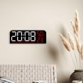 thumbnail image 2 of Reloj despertador digital Moderno mayimx 12/24H Configuración de Alarma Dual Para Dormitorio Estante rojo, 2 of 5