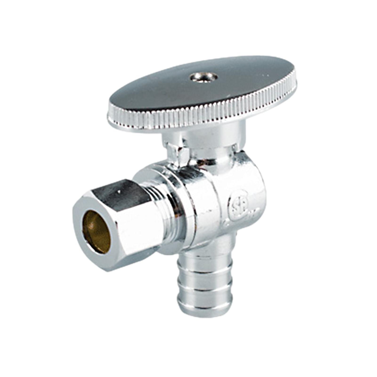 Angle Stop Valve 1/2 x 3/8 Inch Compression Angle Stop Valve