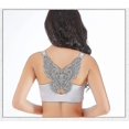 thumbnail image 3 of Comfort Rose Bra, Floral Secrets Comfort Rose Bra, Front Closure Lace Rose Bra For Women, 3 of 5