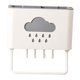 thumbnail image 4 of Cocina baño cepillo de dientes taza Soap Rack Holder estante de almacenamiento Blanquecino Sunnimix Cepillo Soap Rack Holder, 4 of 5