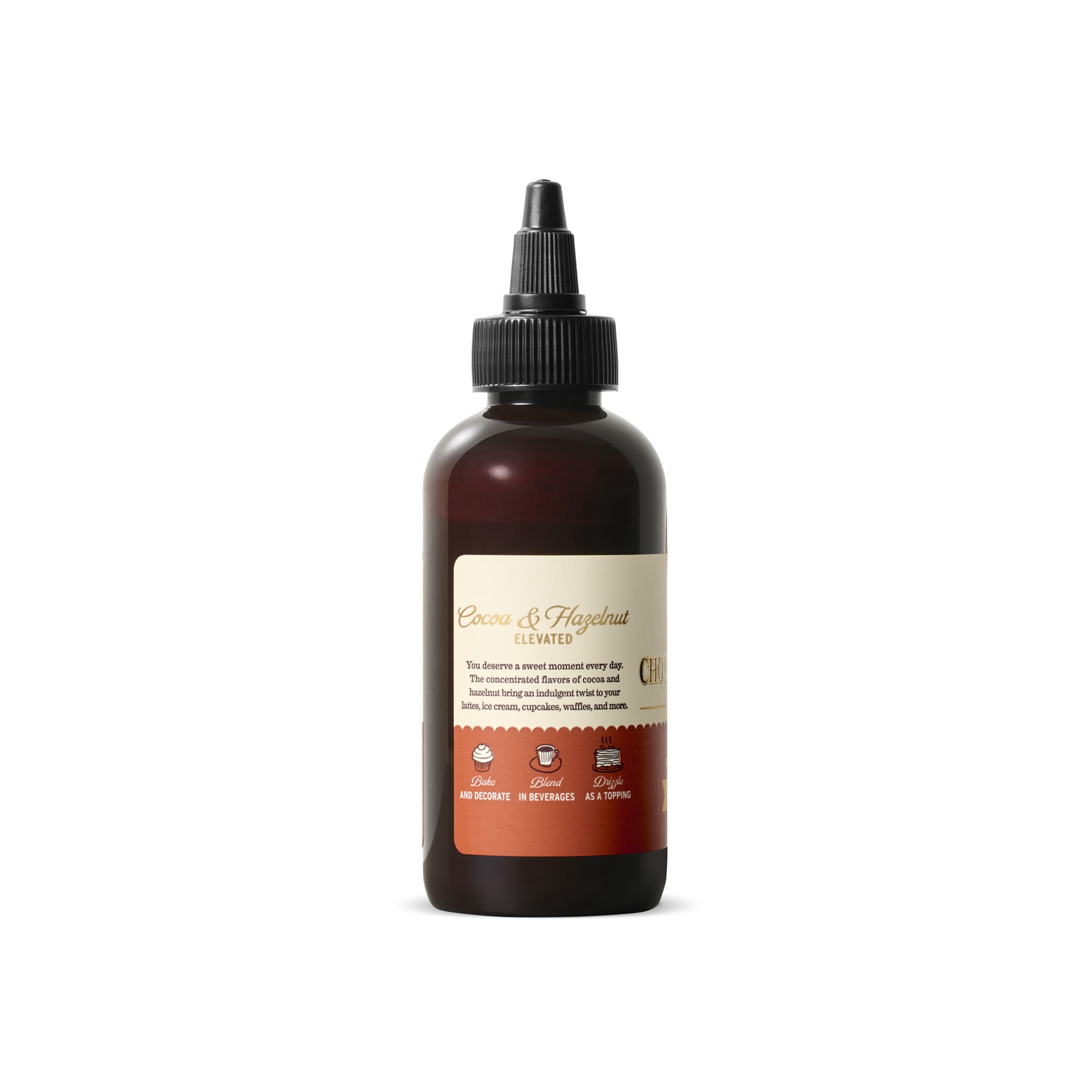 Rising Star Baking Supply Chocolate Hazelnut Baker's Syrup, 4 fl oz