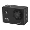 thumbnail image 3 of Cámara de acción 4K HD de 98,4 pies, impermeable, pantalla de 2,0 pulgadas, WiFi, cámara deportiva subacuática para casco de buceo al aire libre, color negro, 3 of 15