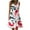 Red, variant on Giftesty Summer Dresses for Women Womens Fashion Holiday Summer Casual Printing Sleeveless Party Beach Loose Dress