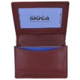 thumbnail image 3 of Moga Genuine Leather Business Card Holder Name Card Case Credit Card Wallet with ID Window, 3 of 18