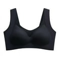 thumbnail image 3 of Cavosen Womens Sports Bra High Impact Seamless Daily Bras No Underwire Push up Gathered Together Solid Bralette Beautiful Back Padded Fixed Cup Comfortable Breathable Underwear, 3 of 3