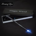 thumbnail image 1 of Varitas de Harry Potter de 36CM, Varita mágica de Metal ligera, accesorios de disfraz de Hogwarts, regalo Popular, espectáculo de Cosplay, efectos mágicos reales, 1 of 4