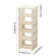 thumbnail image 3 of Zapatero Organizador de Seis Niveles | Estante de Plástico Multicapa Ajustable para Guardar Zapatos | Zapatero Apilable y Ahorrador de Espacio para Entrada, Dormitorio y Uso Doméstico., 3 of 6