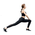 thumbnail image 4 of Pantalones de yoga y fitness de cintura alta para mujer, de malla de nueve puntos, ajustados, de secado rápido, para correr, para uso exterior, sexys, 4 of 6