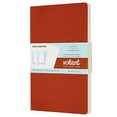 thumbnail image 2 of Moleskine Volant Journal, Large, Plain, Coral Orange/Aquamarine Blue (5 X 8.25) Paperback, 2 of 3