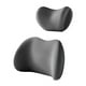 thumbnail image 4 of Kit de cojín para coche, almohada cervical para coche, almohada lumbar universal de alto rendimiento para Gris, 4 of 9