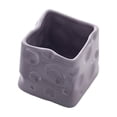 thumbnail image 2 of RYDCOT Ceramic Cheese Shape Storage Jar, High Appearance Desktop Organizer Pen Container and Cosmetic Storage Container, Candle Cup Multipurpose Home Decorative Jars (1Pcs), 2 of 6