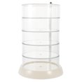 thumbnail image 1 of Clear Jewelry Organizer Multi-layer Rotatable Storage Box Hair Clip Hair Tie Organizer, 1 of 9
