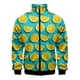 thumbnail image 2 of Chaqueta con estampado 3D de limón, melocotón y plátano para hombre, moda urbana, abrigo de manga larga de gran tamaño, chaquetas con cremallera de frutas de dibujos animados, ropa, 2 of 5