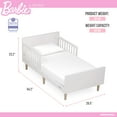 thumbnail image 5 of Evolur Barbie Los Altos Toddler Bed, Lavender Sky, 5 of 8