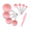 thumbnail image 1 of Tazas Medidoras Y Cucharas De Repostería 8 pzs Rosa, 1 of 4