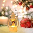 thumbnail image 5 of SRUILUO 1PCS 12.5cm/4.9" Mini Christmas Trees Light Thanksgiving Decorations Table Lights for Wedding Party Gifts Indoor Outdoor Small Village Trees for Christmas Party Home Table Craft Decorations, 5 of 7