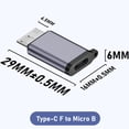 thumbnail image 5 of Adaptador de transferencia de datos para cable de disco duro (Tipo C a Micro B ) FLhrweasw Nuevo, 5 of 5
