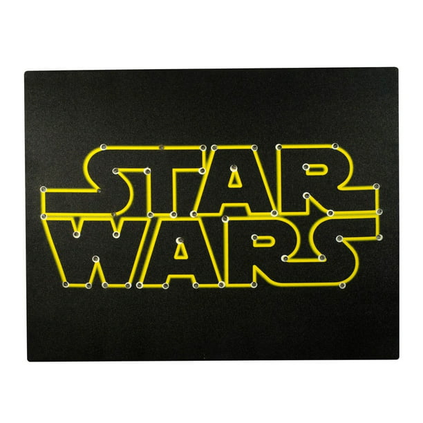 web platform Compatibel met Star Wars Logo Light Up Canvas - Walmart.com