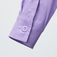 thumbnail image 3 of CNKOO Mens Long Sleeve Linen Shirt Summer Loose Fit Lightweight Button Down Shirt, 3 of 5