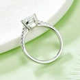 thumbnail image 5 of 1 Carat Pear Cut Moissanite Engagement Ring (D Color, VVS1 Clarity), 5 of 5