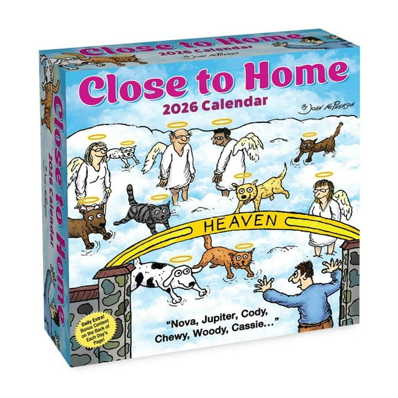Close to Home 2026 Day-To-Day Calendar, (Paperback)