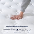 thumbnail image 5 of Queen Rose 12'' Medium Hybrid Last Foam Mattress in a Box,King, 5 of 7