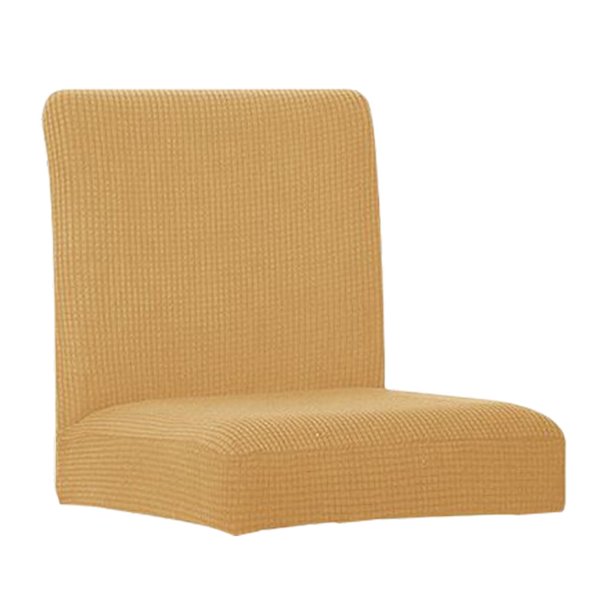 Funda Elástica para Sillas de Comedor, para Sillas con Respaldo Bajo, Lavables Y Extraíbles para Sillas para Ceremonias, Fiestas, Comedo Beige Sunnimix funda elástica