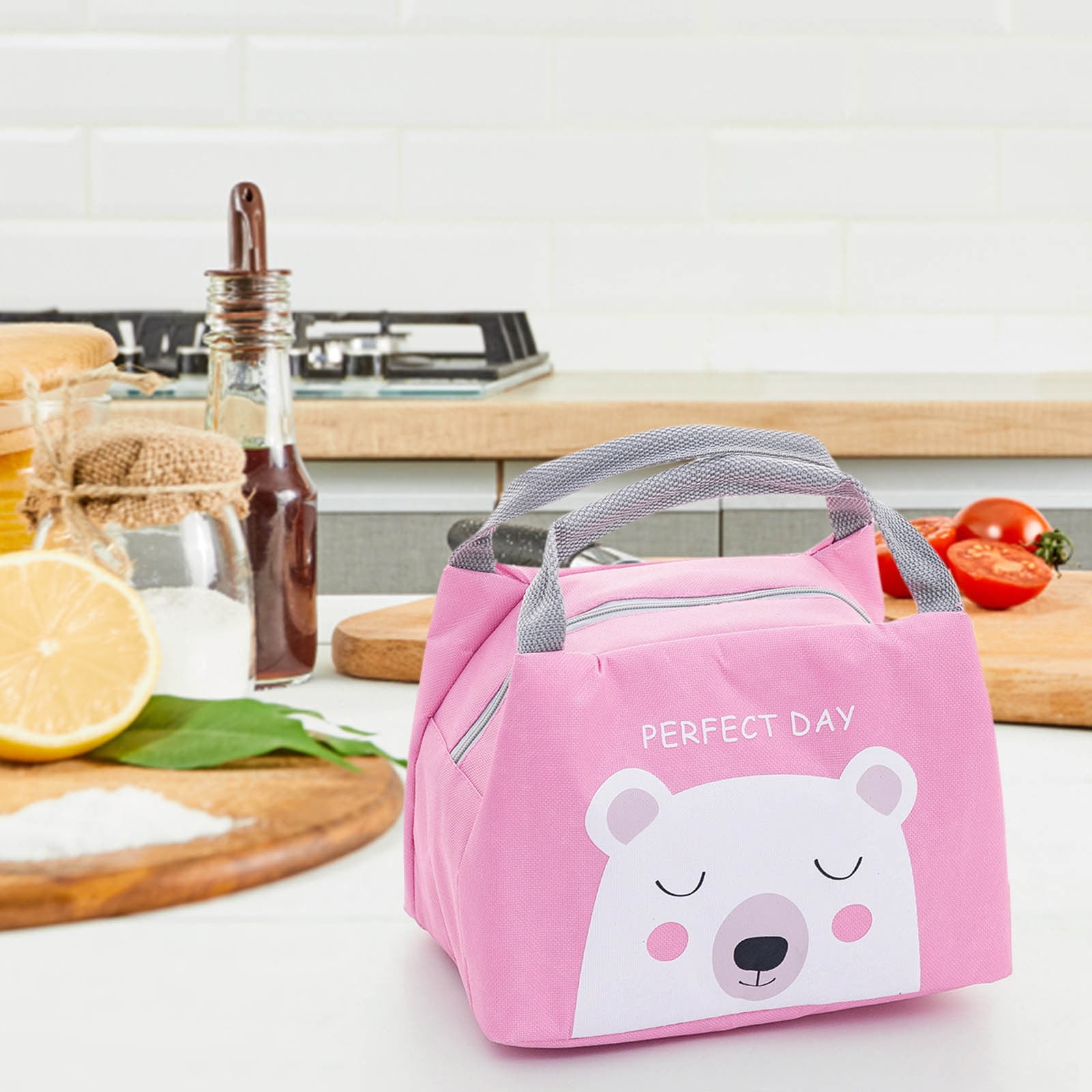 QISIWOLE Bento Box with Bag, Bento Lunch Box for Kids and Adults