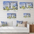 thumbnail image 4 of Designart Paris In Christmas Winter Ii Traditional Canvas Wall Art, 4 of 4