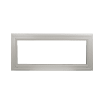Double Pane Windows 24" x 12" White Vinyl Transom Window, Argon Filled, Low-E Glass, Florida Approved