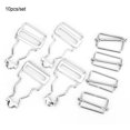 thumbnail image 2 of Buckles Metal Buckle Adjustable Buckle Iron Material Jeans Buckle High Efficiency Convenient Dorm For Closet, 2 of 8