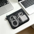 thumbnail image 5 of Small Mesh Travel Pouch Portable Mini Organizer Bag For Sundries Zippered Mesh Cosmetic Bag Lightweight Pouch For Coin Cards And Documents, 5 of 6