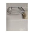 thumbnail image 5 of Brillar Jabonera de ducha de acero, soporte para esponja de jabón, jabonera de acero inoxidable mate montada en la pared para baño, ducha, cocina, hotel, 8,5 x 12 x 3 cm, accesorios de baño, 5 of 5