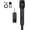 Black, variant on Rechargeable Microphones , Pro Handheld Cordless Mics System Dynamic with Echo Treble BASS VOL Control for Karaoke Singing Church Party, 1/4'' Output, D240, Grey
