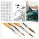 thumbnail image 3 of Fiudx Pinceles para Miniaturas, Juego de 11 Pinceles para Detalles, Agarre Triangular para Mayor Comodidad, Cerdas Suaves y Duraderas para Mayor Precisión, Ideales para Acuarela y Miniaturas, Perfect, 3 of 6