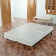 thumbnail image 2 of Continental Sleep, 8" Queen Fold High Profile Wood Box Spring for Mattress, White, 2 of 6