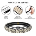 thumbnail image 4 of Balery Game Controller Fundas elásticas antideslizantes para volante, funda protectora universal para hombre y mujer, 15 pulgadas, accesorios para coche., 4 of 6
