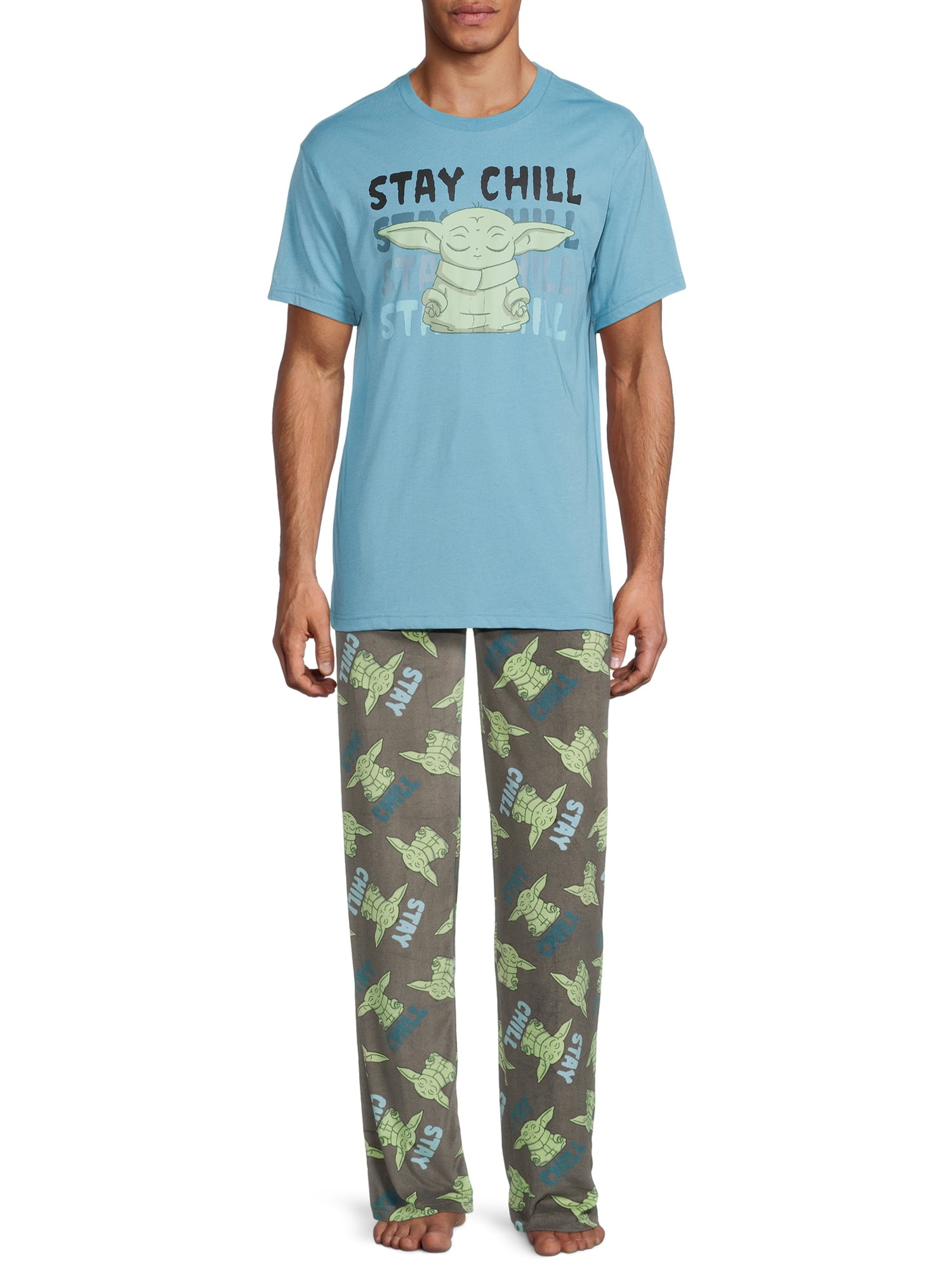 Boys All I Care About is Gaming Blue Camouflage Pyjamas 