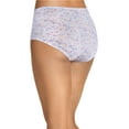 thumbnail image 3 of Women's Jockey® Elance 3-Pack Briefs Panty Set 1484 Color: Majestic Berry Size: 5, 3 of 3