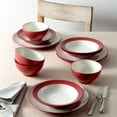 thumbnail image 3 of Noritake Colorwave Raspberry 12-Piece Coupe Dinnerware Set, Service for 4, 3 of 7