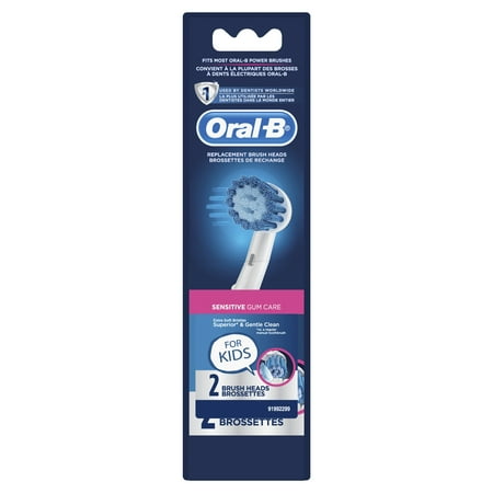 oral sensitive gum care replacement head toothbrush electric count brush