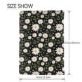thumbnail image 3 of Pofeuu Daisy Print Travel Document Organizer Passport Holder Men Women for Family (6.5 in x 4.5 in),Wallet Holder Credit Card Clutch Bag Case, 3 of 5