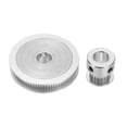 thumbnail image 4 of 2 Set GT-2 Synchronous Wheel 20&80 Teeth 5mm Bore with 2Pcs Belt 250x6mm(20-80T-5B-46), 4 of 5