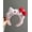 Pink, variant on Sanrio Hello Kitty Plush Headband Cartoon Figures Wash Face Hair Bands Bowknot Hairs Women Headwear Gifts