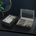 thumbnail image 4 of maskred Boîte de Rangement en Cuir avec Couvercle Large Application Grande Capacité Organiser et Beige, 4 of 6