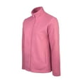 thumbnail image 6 of Women's Full-Zip Polar Soft Fleece Jacket, Dark Rose XL, 1 Pack, 6 of 8