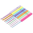 thumbnail image 2 of Knitting  Set, 9 Pcs Ergonomic Handle Crochet Hooks  For Handicrafts, 2 of 8